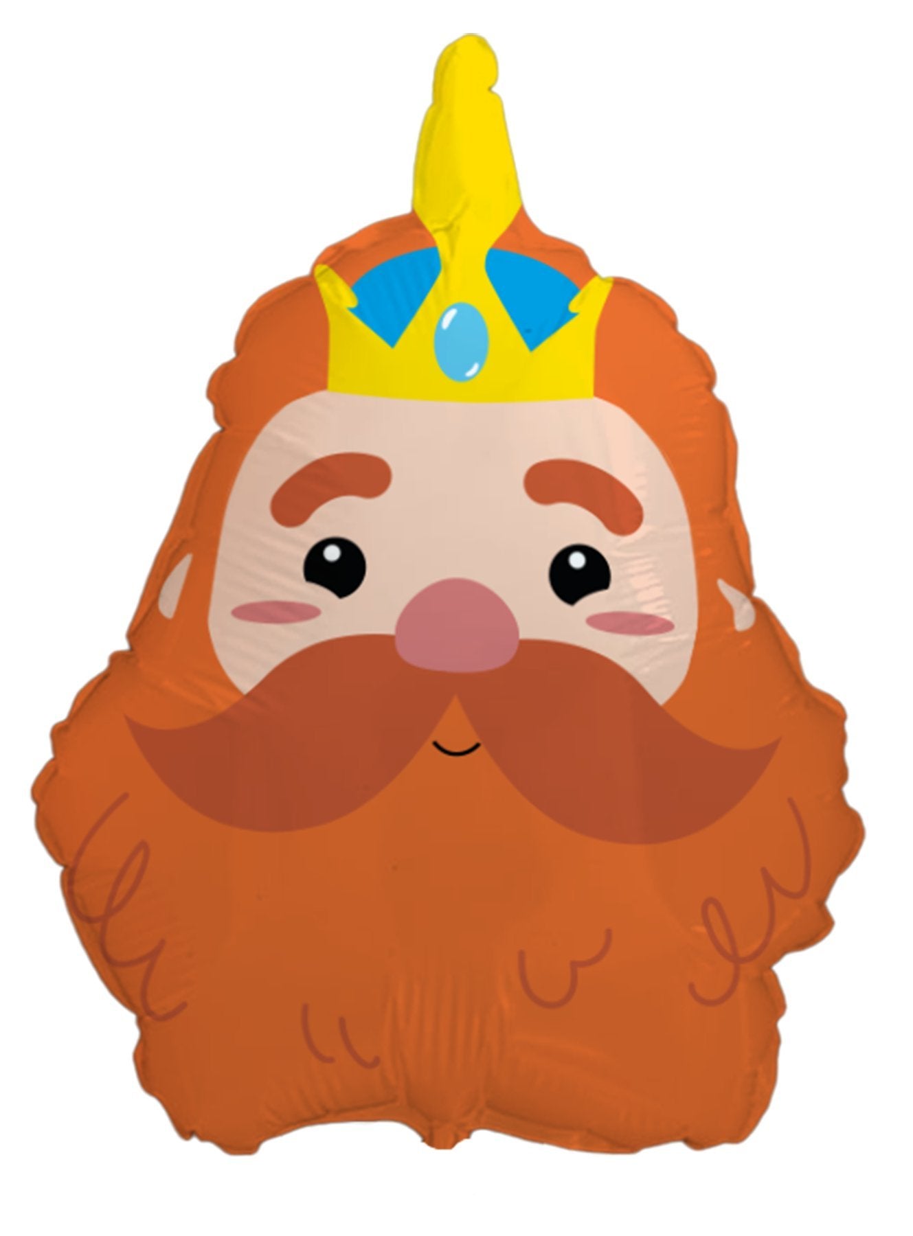 Ballon tête de Gaspar 52 x 65 cm