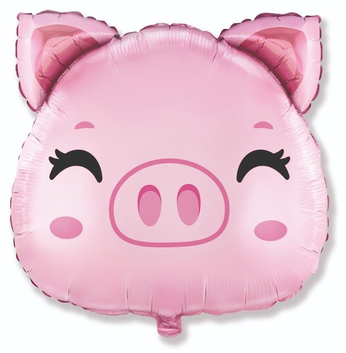 Ballon cochon 60 x 60 cm