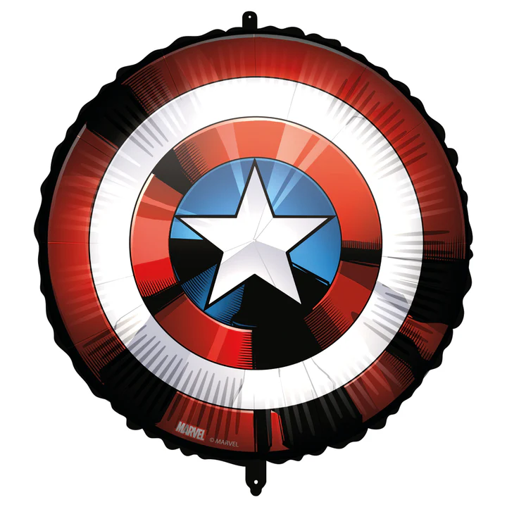 Ballon bouclier Captain America 46 cm