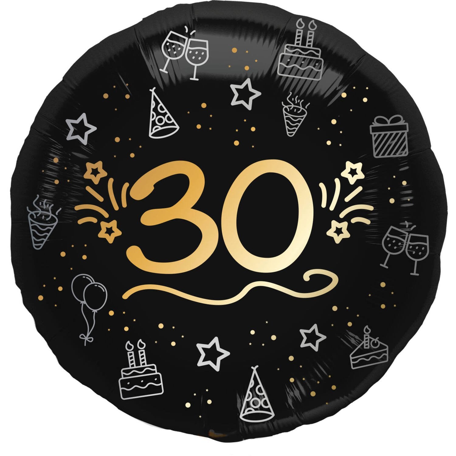 Palloncino in foil 30 Shining Glam 45 cm