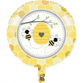 Ballon en aluminium 46 cm BÉBÉ ABEILLE