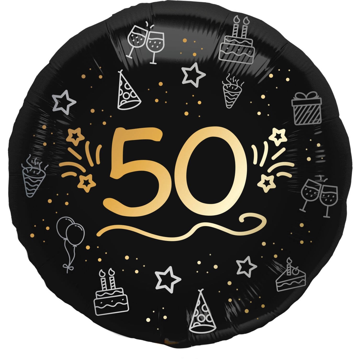Palloncino in foil 50 Shining Glam 45 cm