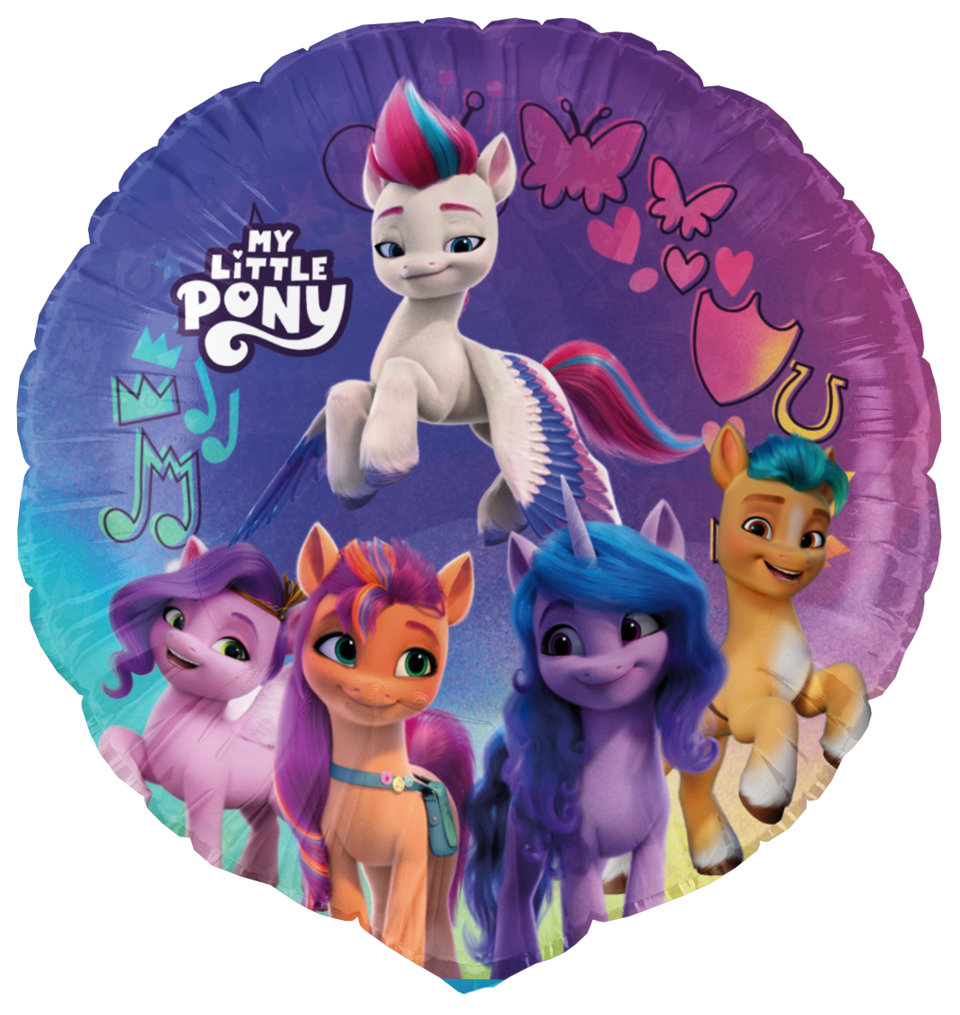 Ballon rond en aluminium My Little Pony 46 cm
