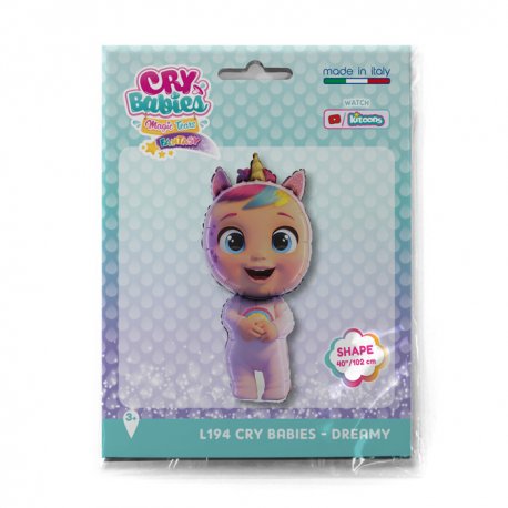 Ballon en forme de Cry Babies 76 cm