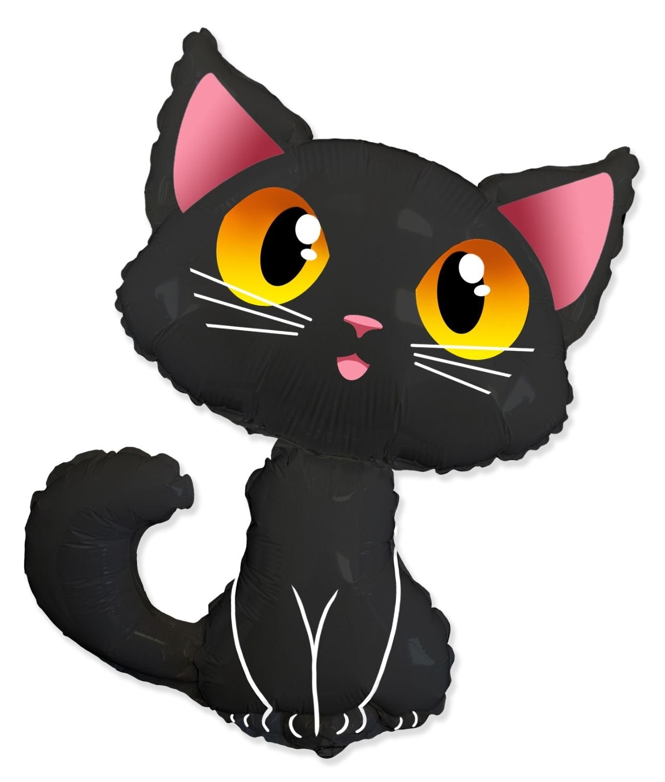 Ballon Chat Noir 90 x 83 cm