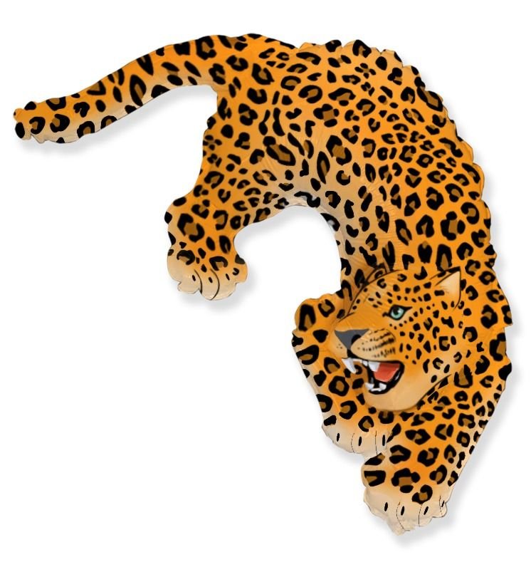 Palloncino leopardo 108 x 75 cm