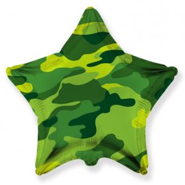 Ballon étoile militaire 45 cm