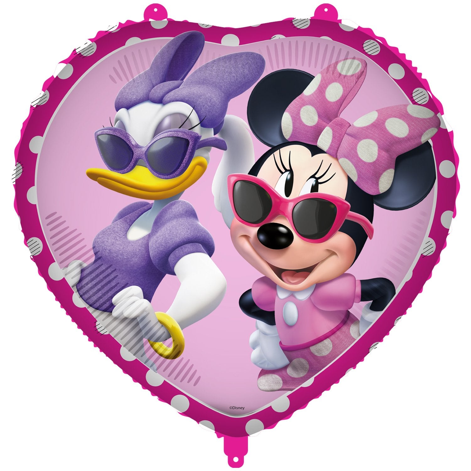 Palloncino in foil a forma di cuore di Minnie Mouse da 46 cm