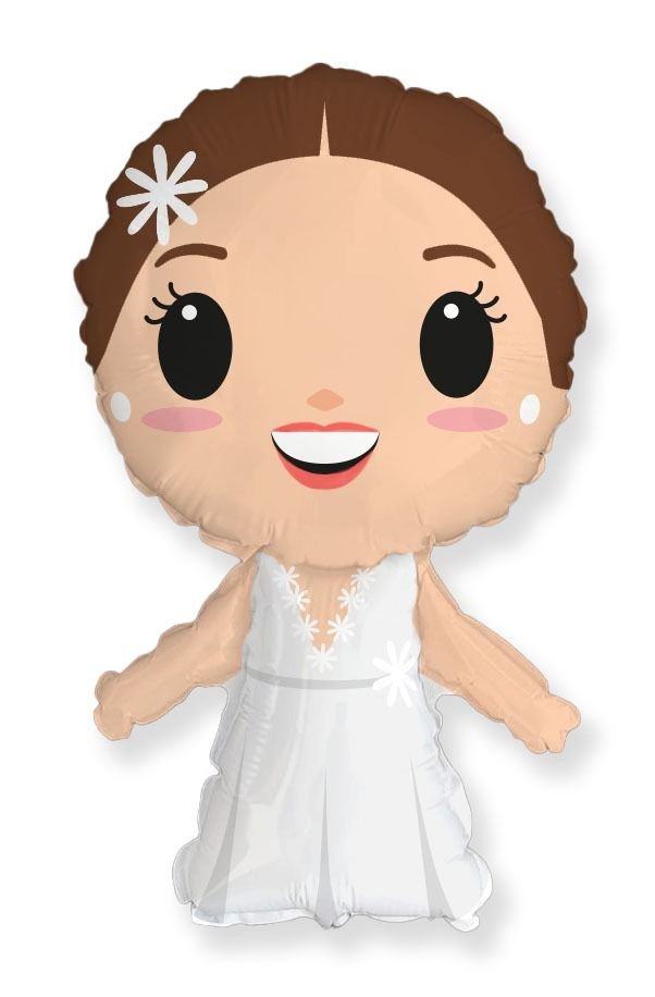 Ballon mariée 99 x 60 cm