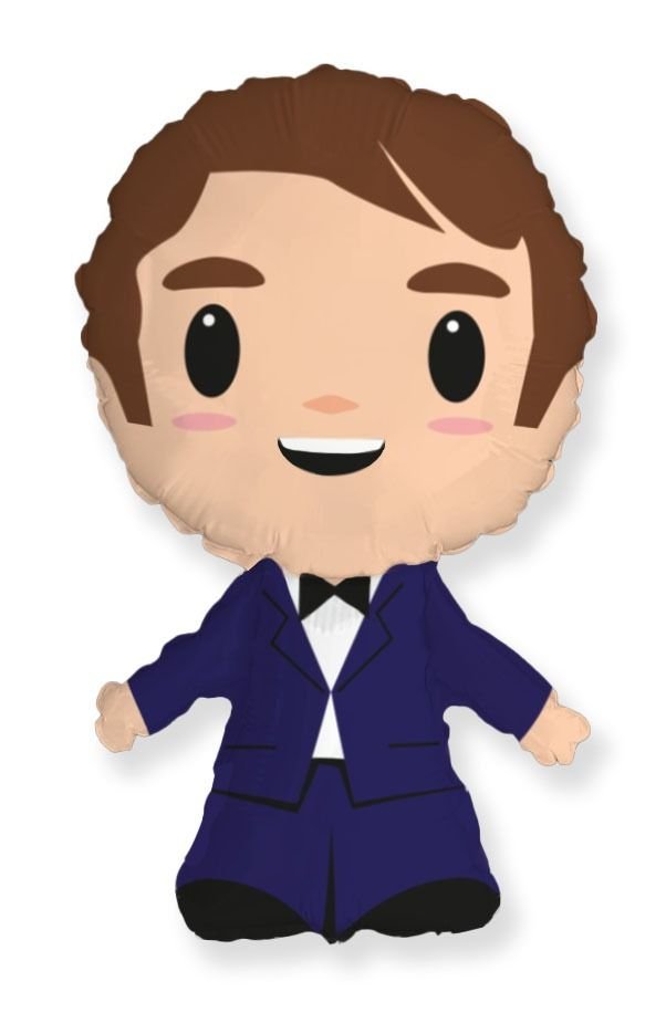 Ballon marié 99 x 60 cm