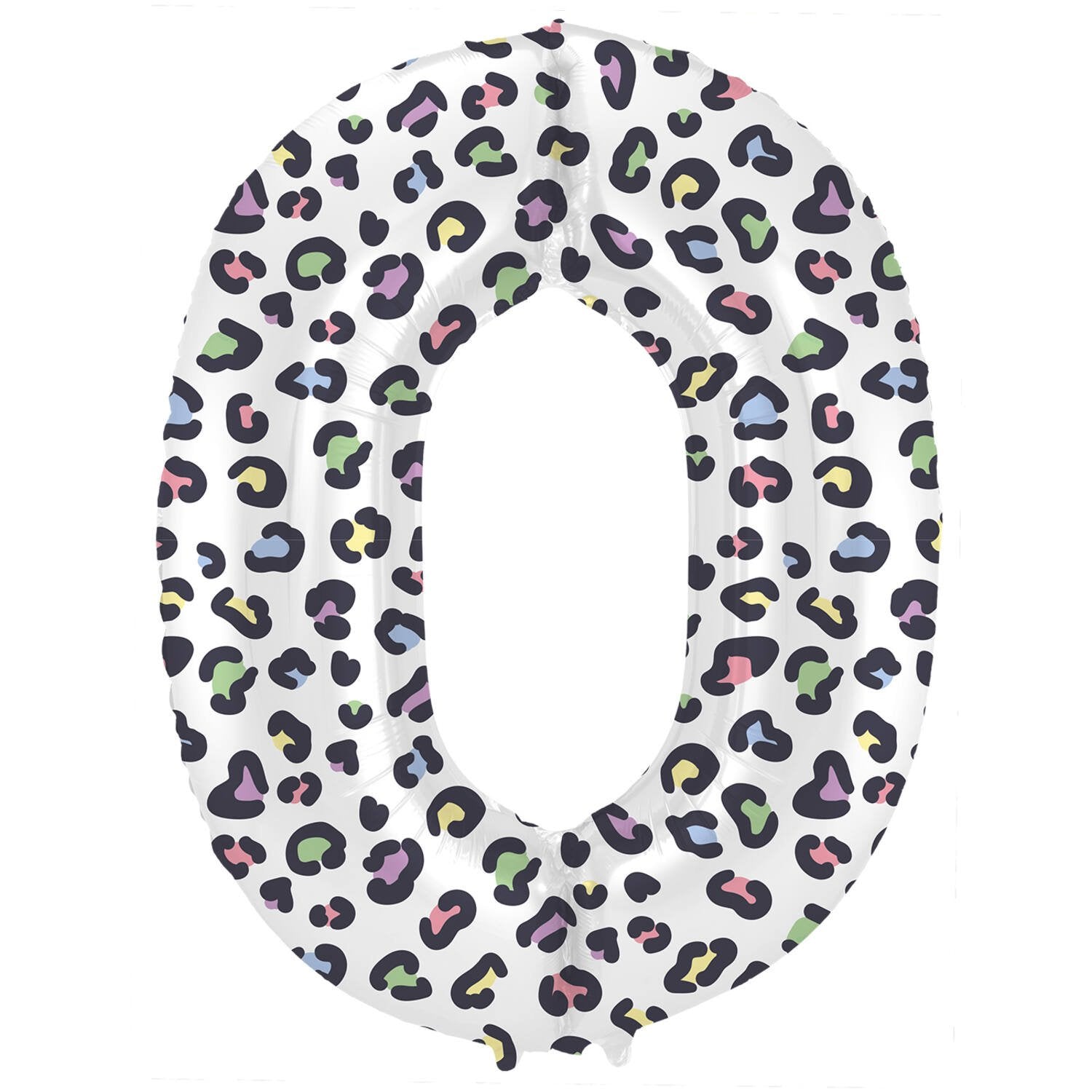 Ballon numéro 0 Panthère brillante 86 cm