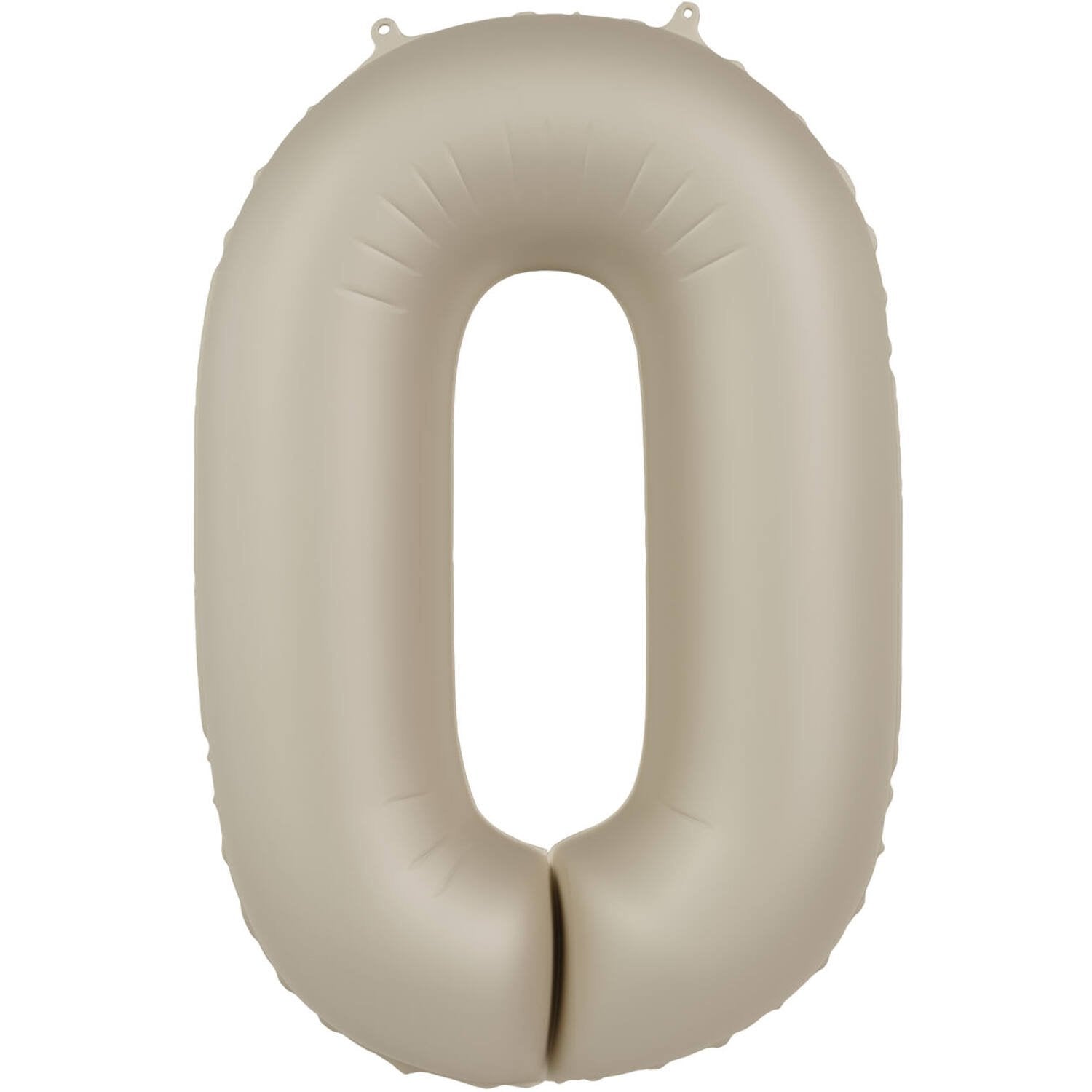 Ballon numéro 0 Creamy Latte Ultra Mat 86 cm