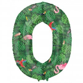 Ballon numéro 0 Jungle Vibe 86 cm