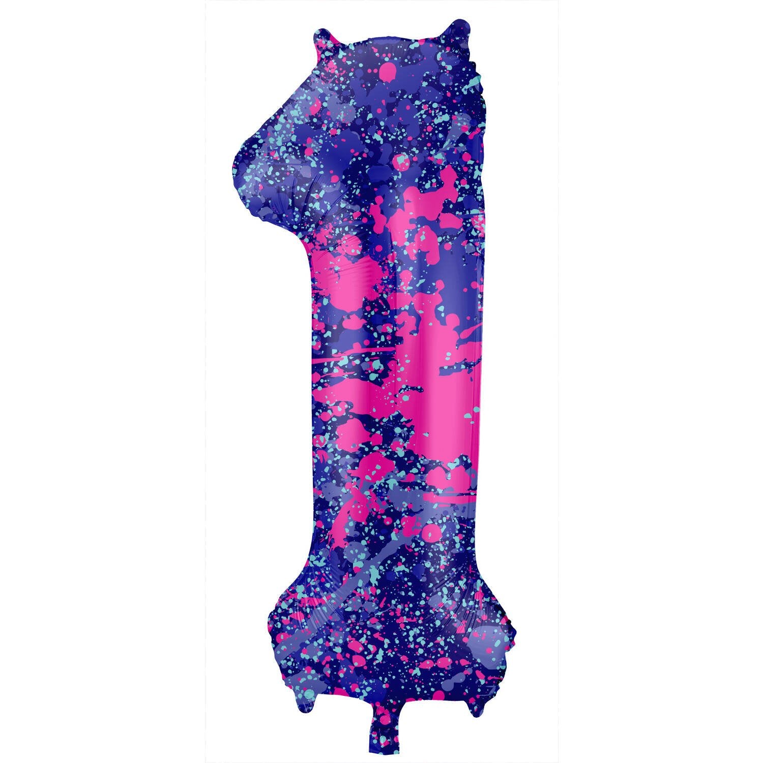 Ballon numéro 1 « Éclaboussure de peinture » ​​86 cm