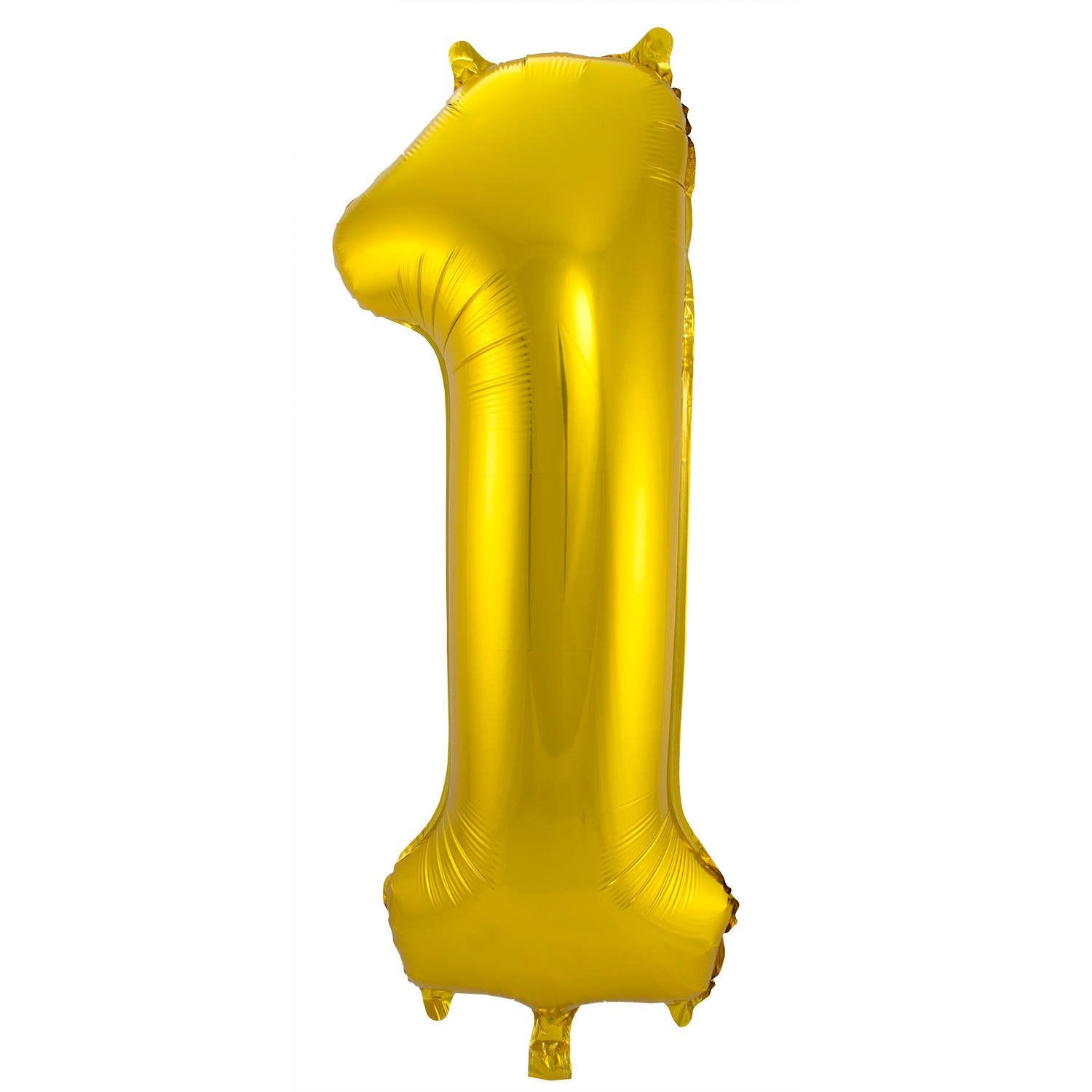 Ballon chiffre 1 86 cm Or