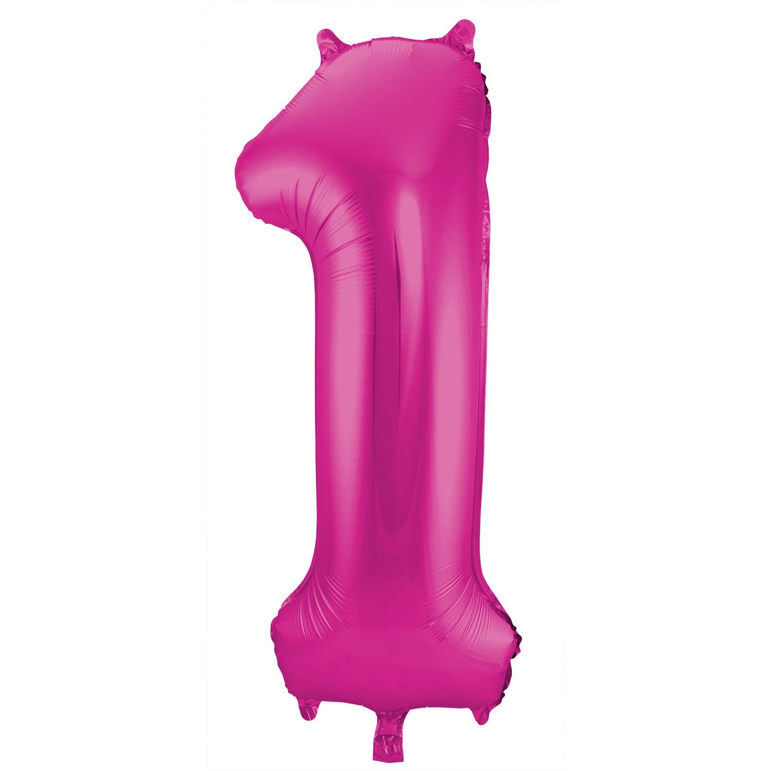 Ballon chiffre 1, 86 cm, rose