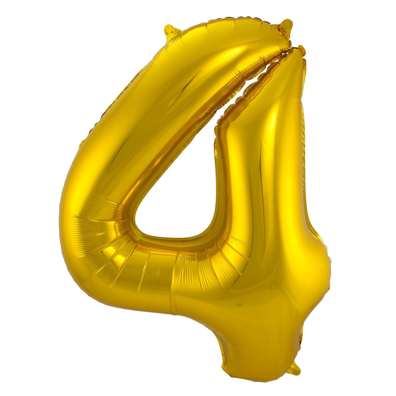 Ballon chiffre 4 86 cm Or
