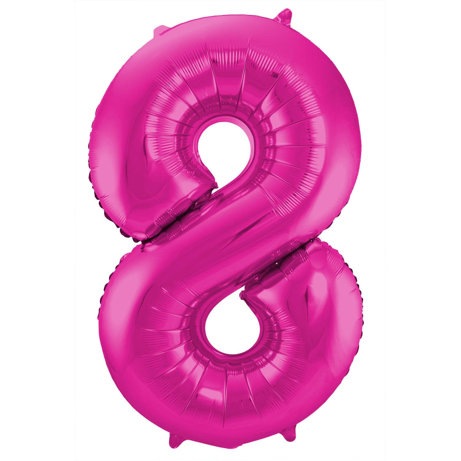 Ballon chiffre 8, 86 cm, rose