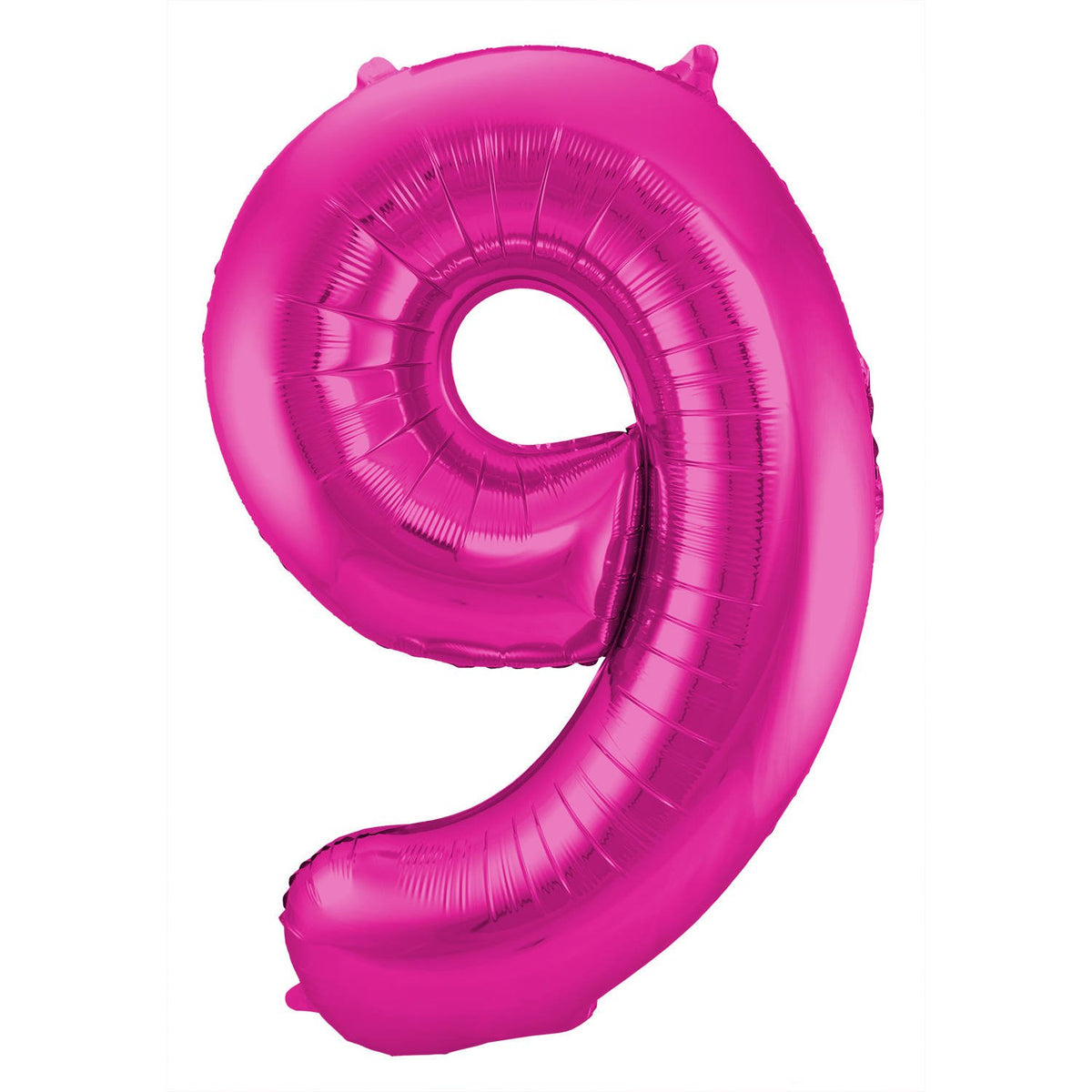 Ballon chiffre 9, 86 cm, rose