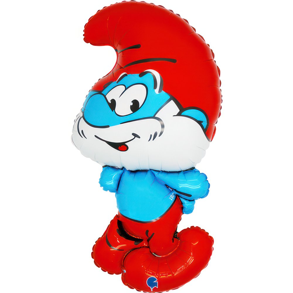 Ballon Grand Schtroumpf 45 x 84 cm