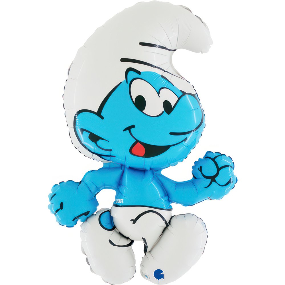 Palloncino Puffo 54 x 80 cm