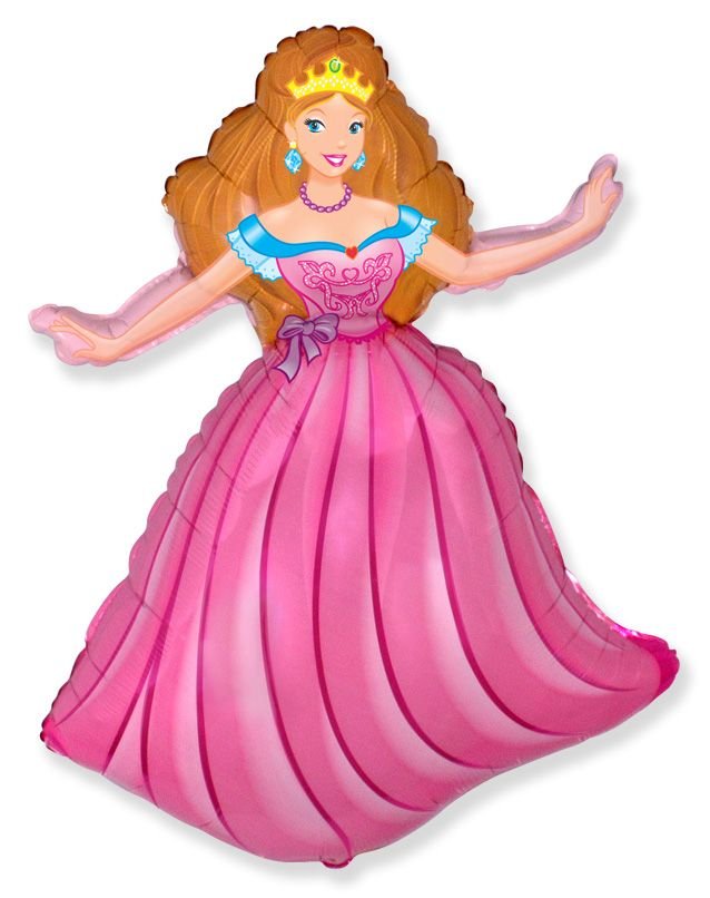 Palloncino principessa 90 x 62 cm