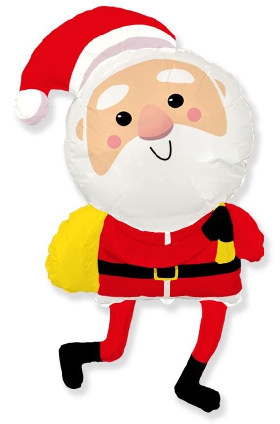 Palloncino di Babbo Natale 113 x 99 cm