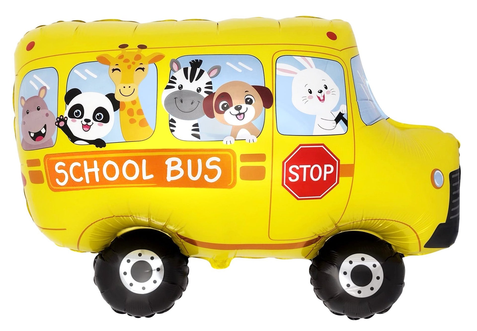 Ballon bus scolaire 66 x 80 cm