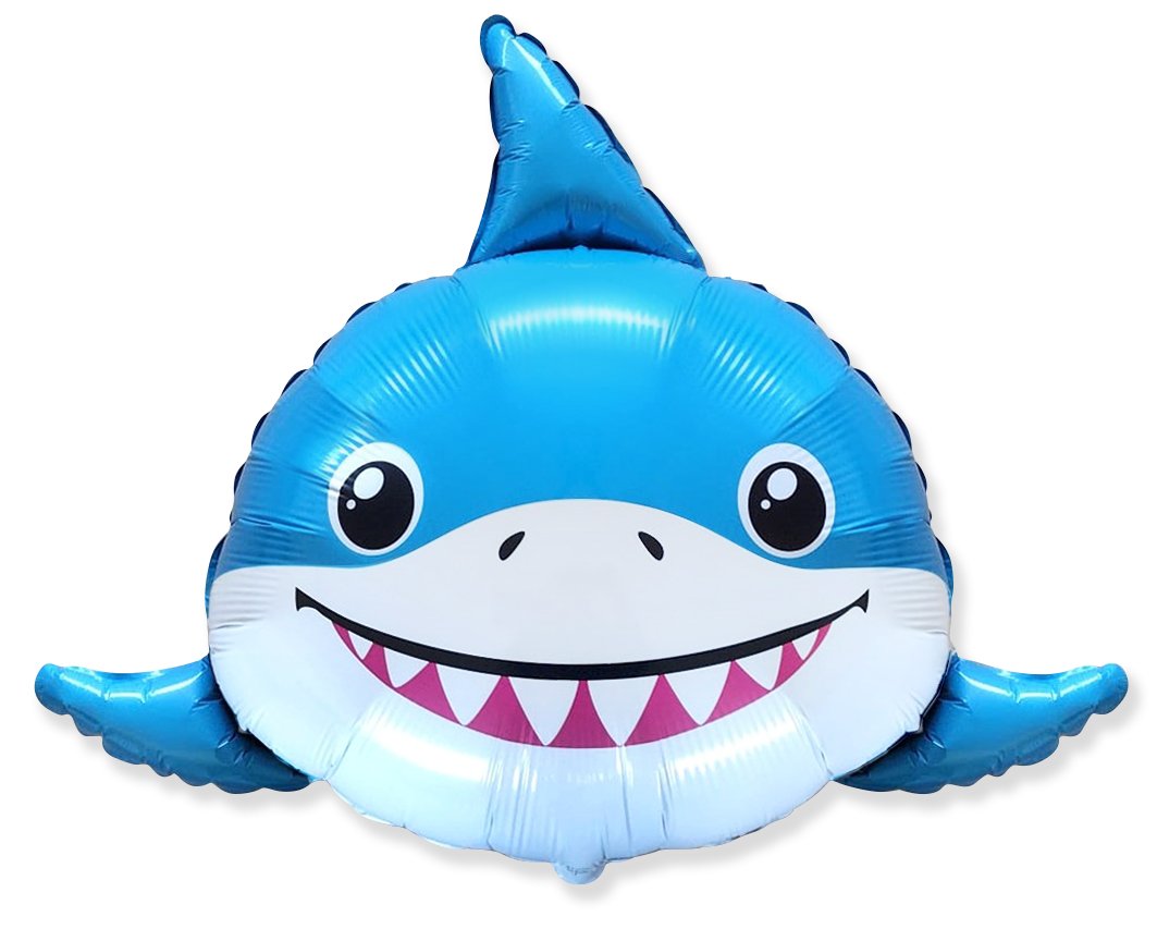 Ballon requin 80 x 68 cm