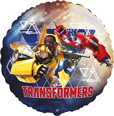 Ballon rond Transformers Friends 46 cm