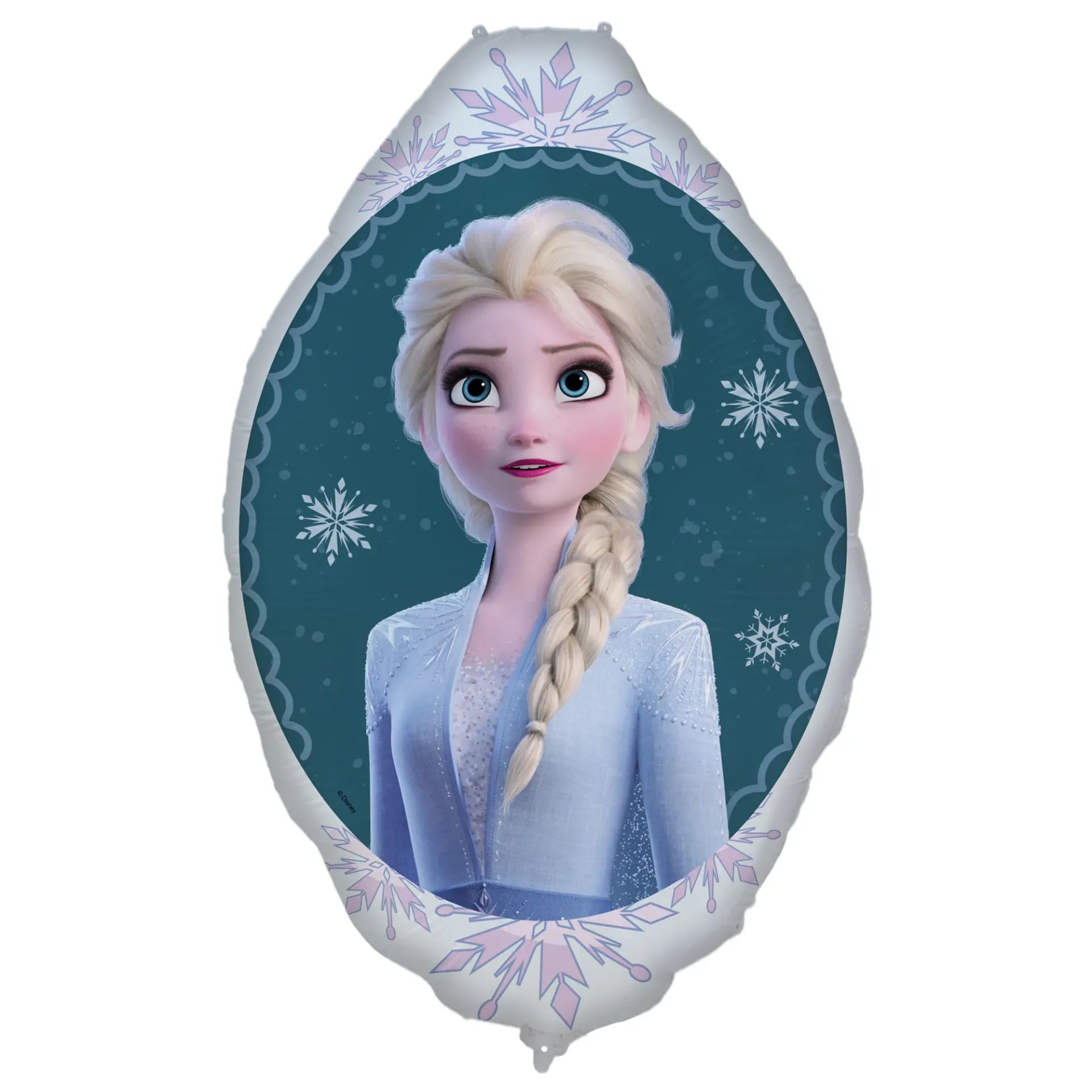 Ballon en aluminium Elsa La Reine des Neiges 76 x 53 cm