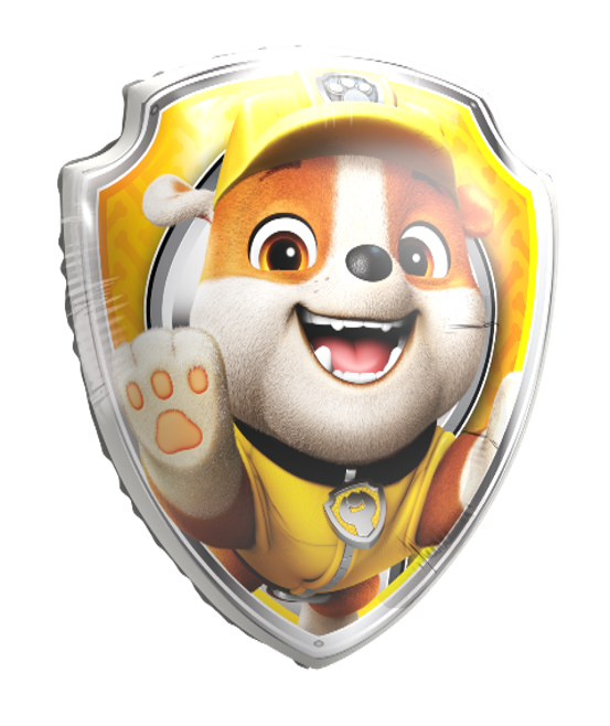 Ballon en aluminium Pat' Patrouille Rubble 60 x 52 cm