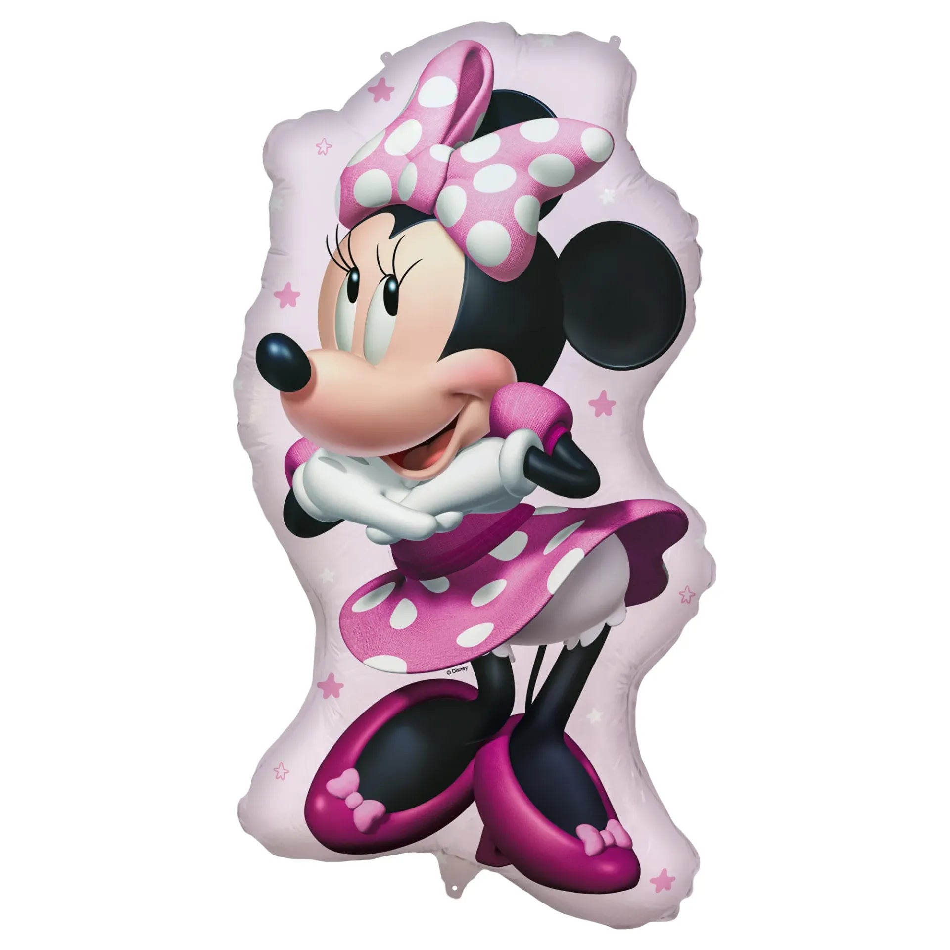 Palloncino in foil a forma di Minnie completo 82 x 42 cm