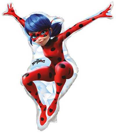 Ballon en forme de coccinelle 86 x 76 cm