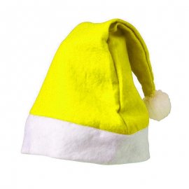 Cappello di Natale giallo