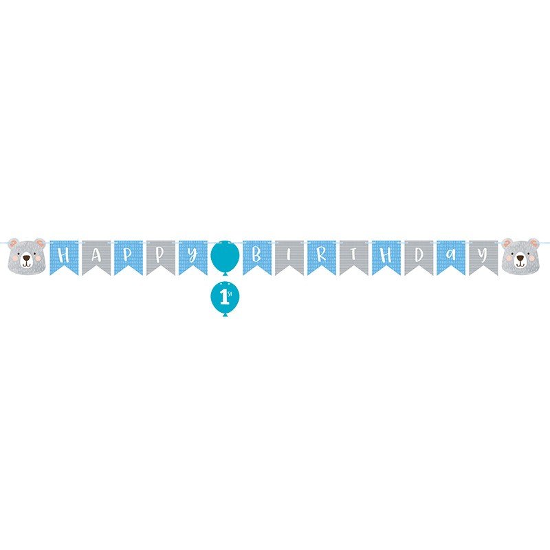 Guirlande d'ours pour le 1er anniversaire
