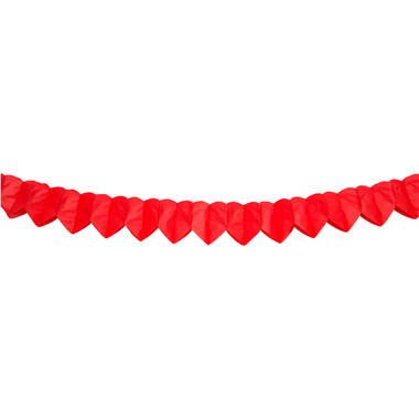 Guirlande de cœurs 2 m