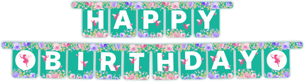 Guirlande florale féerique de 3 mètres