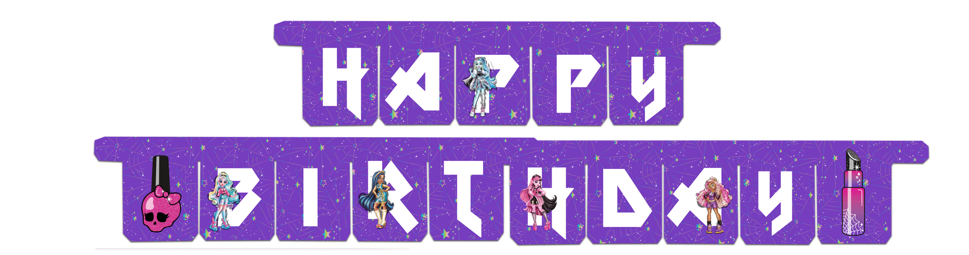 Guirlande générique Monster High
