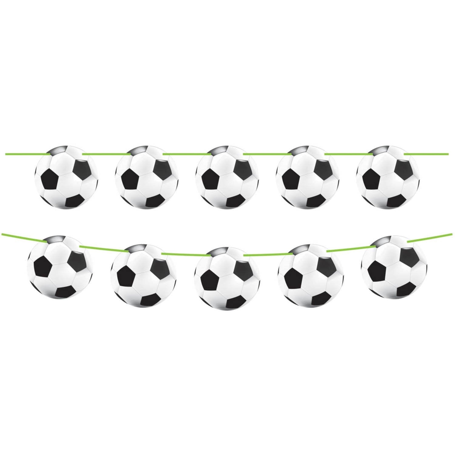 Guirlande de ballons de football 10 m