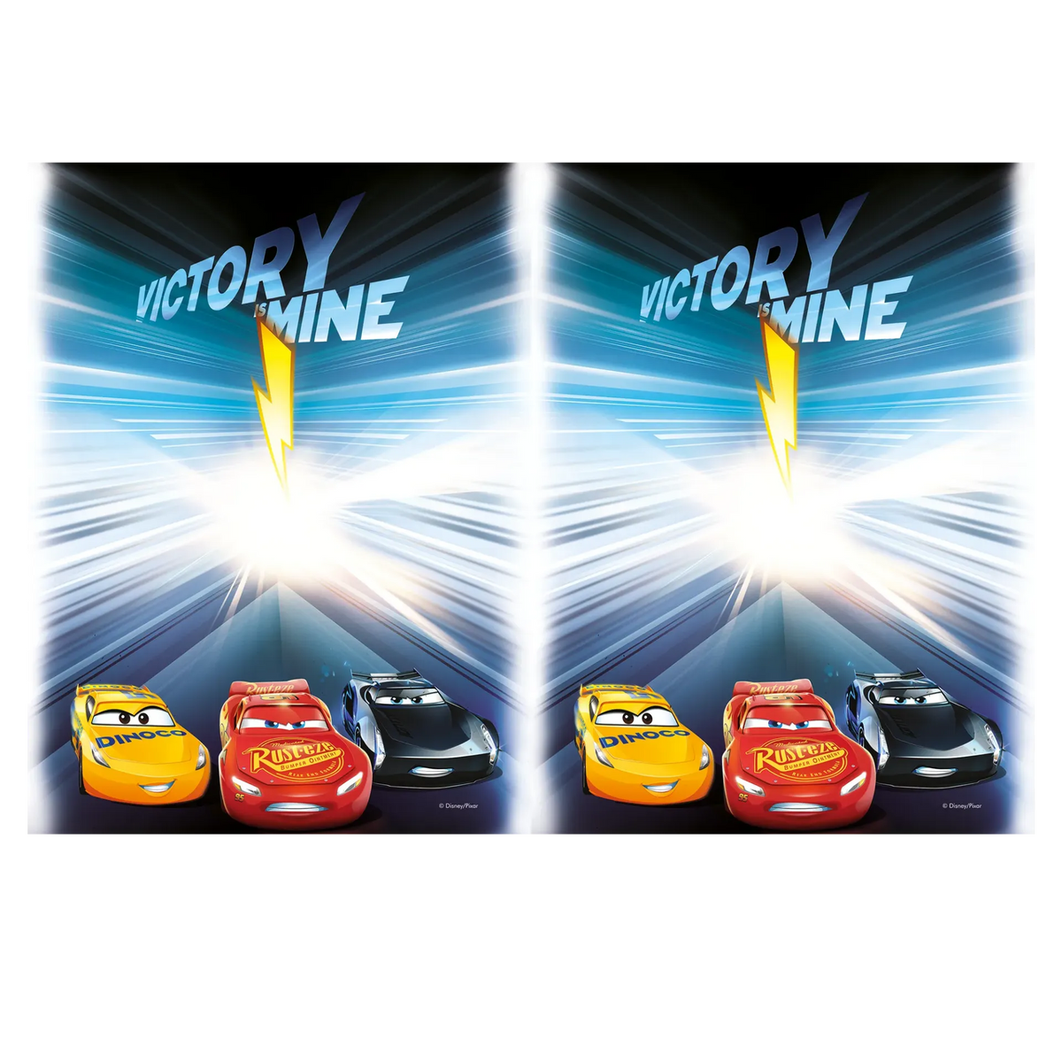 Nappe 120 x 180 cm Cars Victoire