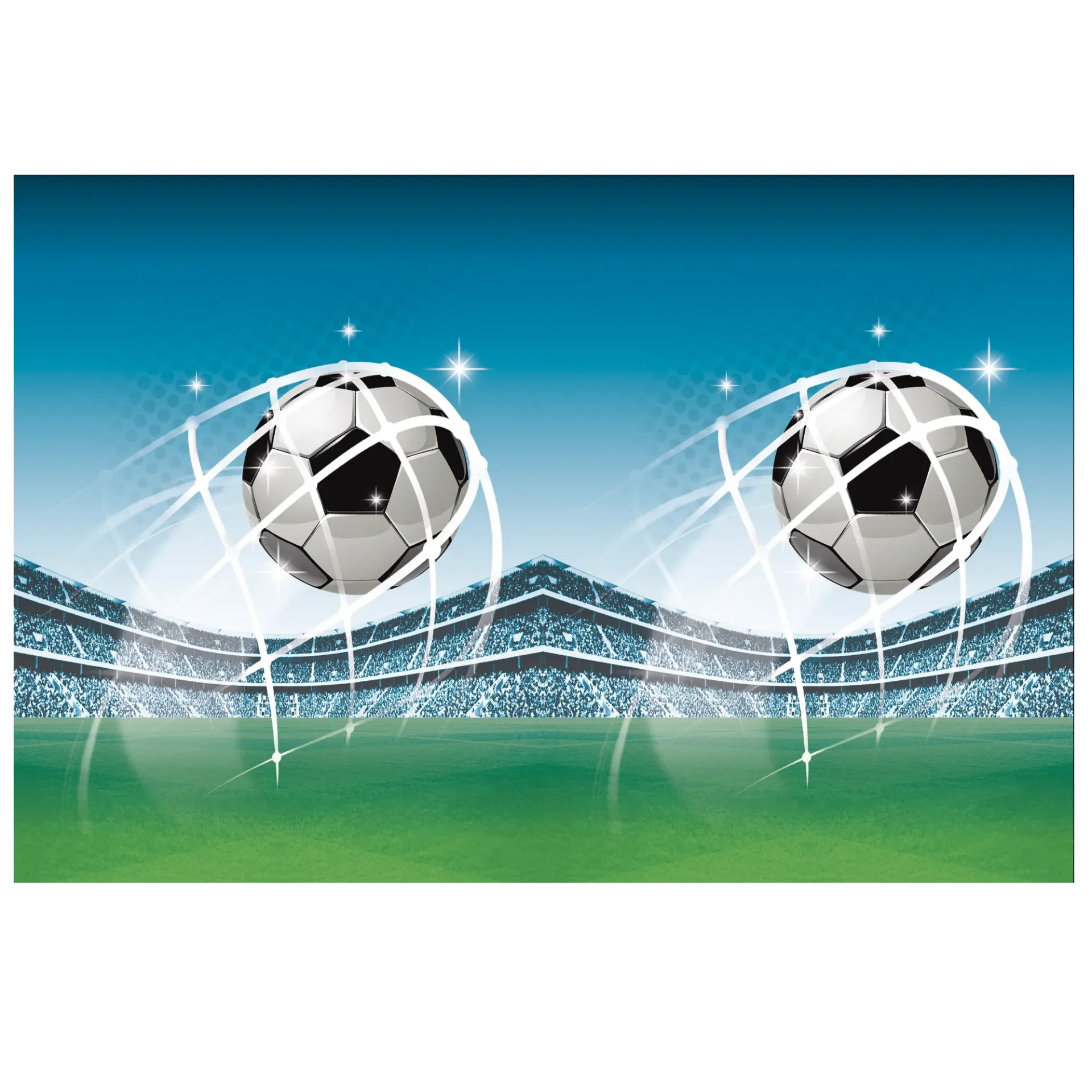 Nappe 120 x 180 cm pour les fans de foot