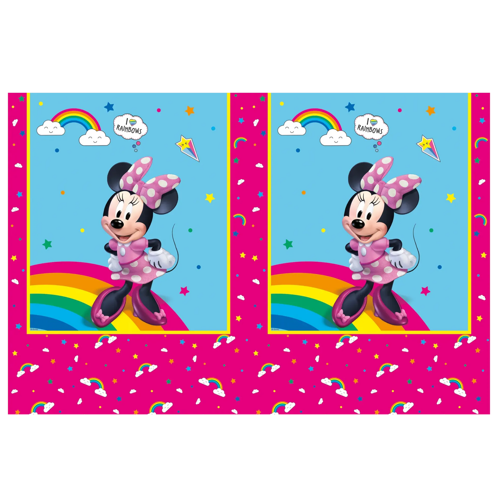 TOVAGLIA 120 x 180 cm minnie ARCOBALENO