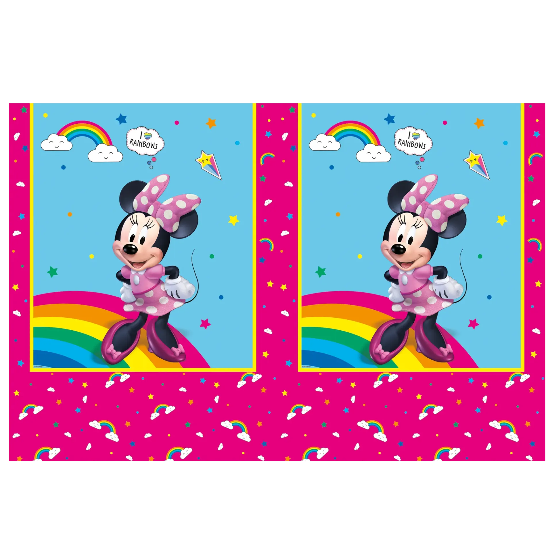 TOVAGLIA 120 x 180 cm minnie ARCOBALENO