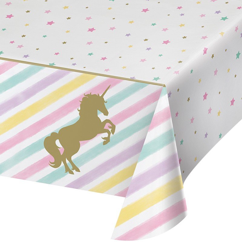 TOVAGLIA IN PLASTICA 259 x 137 CM UNICORNO SPARKLE