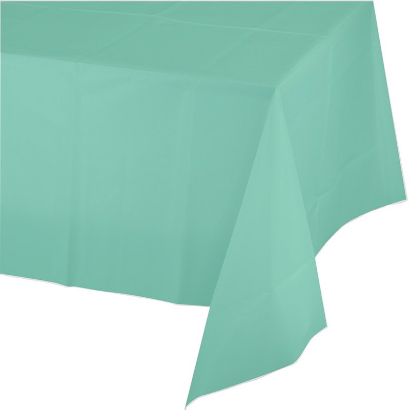 Nappe en plastique 274 x 137 cm, menthe fraîche