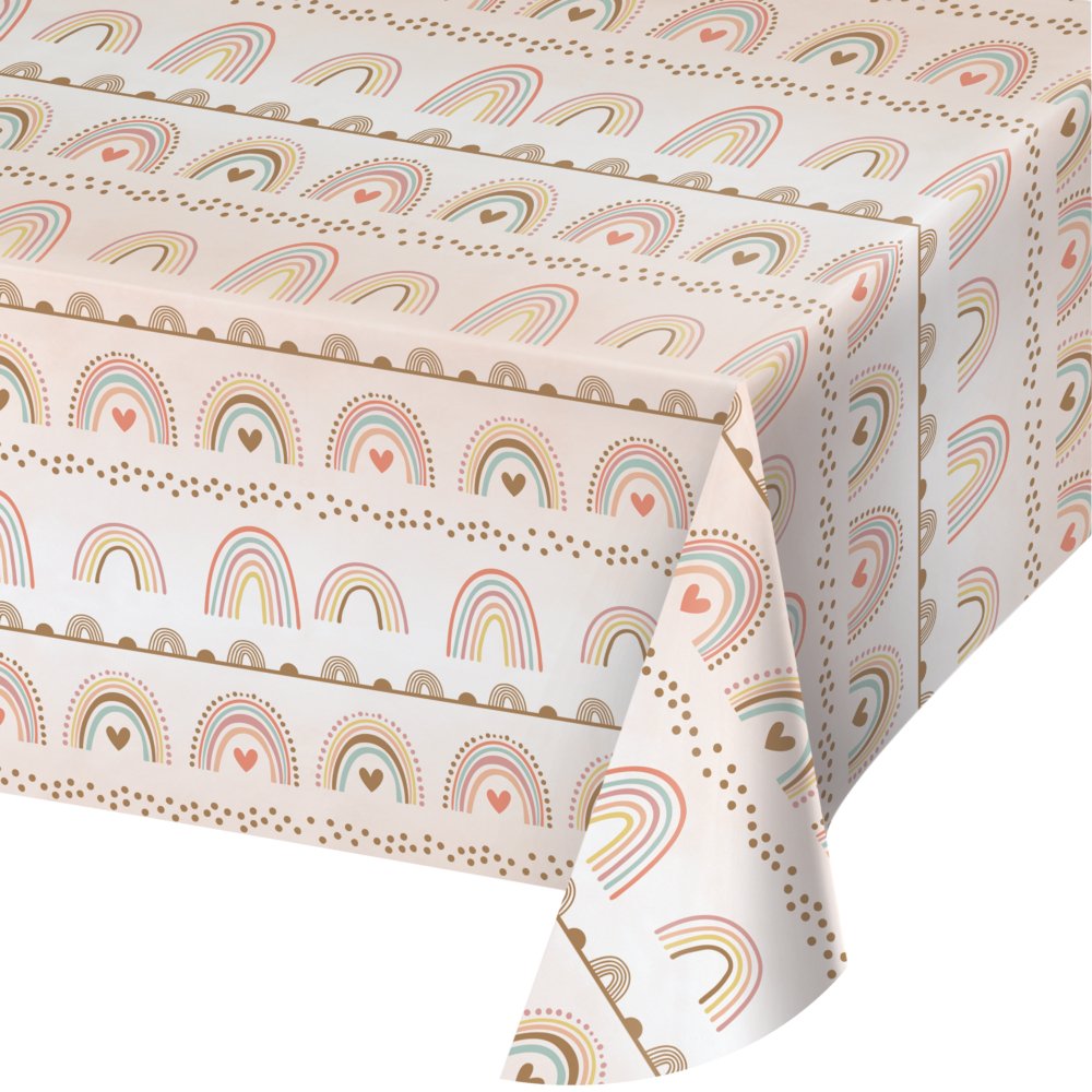 Nappe arc-en-ciel bohème 137 x 237 cm