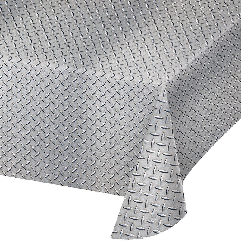 Nappe à motif diamant métallique