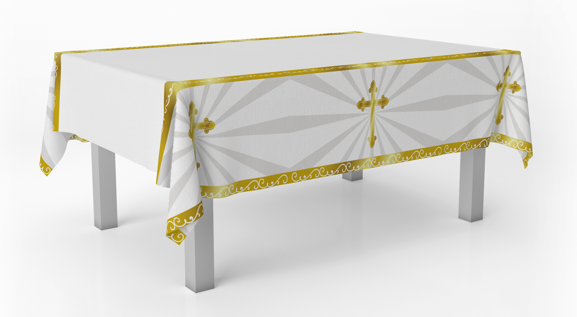 Nappe Divinity Gold 120 x 180 cm