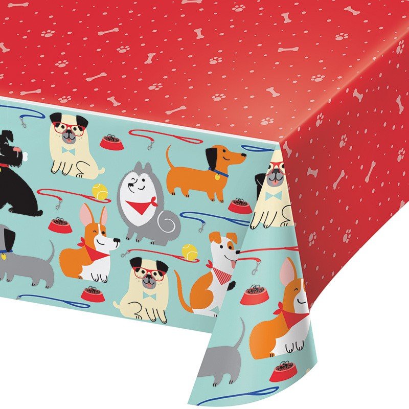 Nappe pour fête de chiens